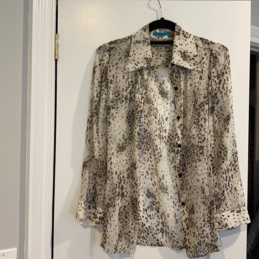 Button Down Blouse - image 1